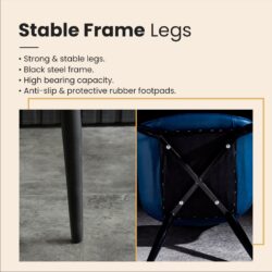 DOOLA NORDIC STYLE DINING CHAIR - Image 9