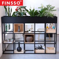 CHAMBERLAIN Industrial Design Iron Rack Shelves / Rak Besi Kukuh /Rak Hiasan/