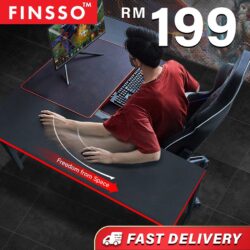 GAMING SERIES GT004 L Shape Table / Study Table / Working Desk / Computer Table / Gaming Table - Image 3