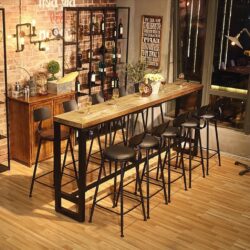 Dante Solid Wood Bar Table - Image 2