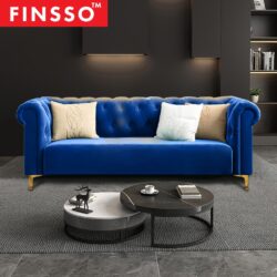 Henzy Luxury Modern 1+2+3 seater Chesterfield Sofa