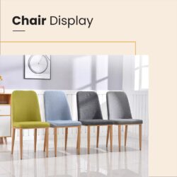 AMARYLLIS NORDIC STYLE DINING CHAIR - Image 2