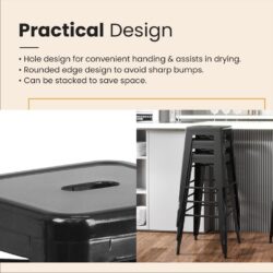 FLOWISH INDUSTRIAL STYLE DINING CHAIR / bar stool - Image 6