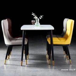 LILAE NORDIC STYLE DINING CHAIR - Image 5