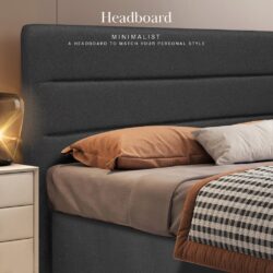 Swiss-Foundation Divan Queen Bed Frame Katil Queen / Queen Bed Frame / Luxury Bedframe (Queen & King) - Image 5