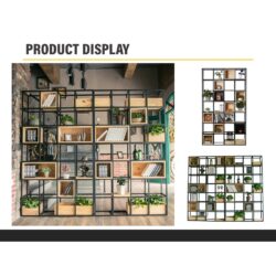 FULLY ASSEMBLE American Iron Rack Shelves - Image 3