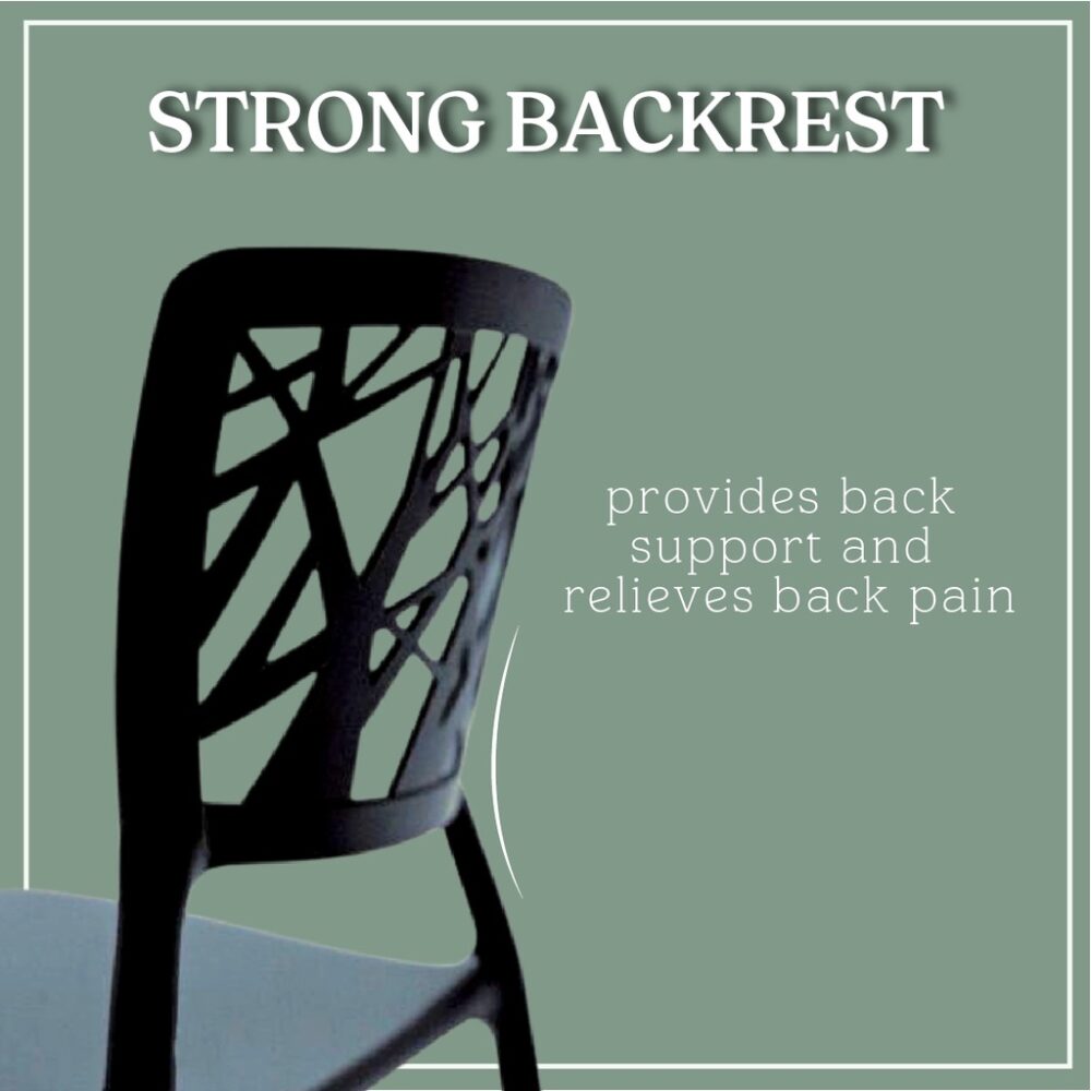3V Modern Stackable Dining Plastic Chair / Office Chair / Furniture / Kerusi - Image 6