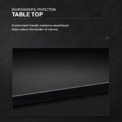 GT002 Gaming Table/ Computer Table / Study Table / Working Desk / Meja Gaming - Image 5
