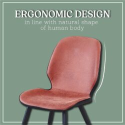 ROSSA Modern Dining Chair Designer Chair - Image 2