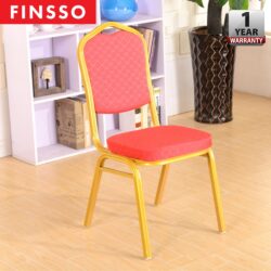 Classy Elegant Multi Usage Golden Plated Banquet Chair