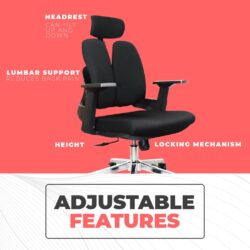 10 Years Warranty  916 HYACINTH ADONIS PREMIUM OFFICE CHAIR (BEST QUALITY) - Image 6