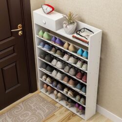 Calix Wooden Shoe Rack / Shoe Cabinet /Rak Kasut / Kabinet Kasut - Image 9
