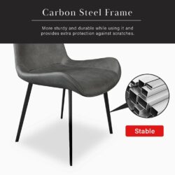 Beturn Leather Simple & Modern Dining Chair/ Kerusi Makan/Alfie Dinning chair - Image 6