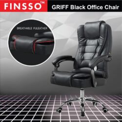 Black PU Leather High Back Executive Office Chair / Director Chair/ Gaming chair - Image 2