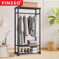 Big Size XXL Size Pasha Open Wardrobe / Rak Baju / Wardrobe /almari baju besi - Image 5