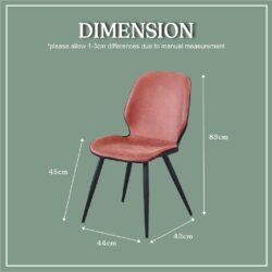 ROSSA Modern Dining Chair Designer Chair - Image 5
