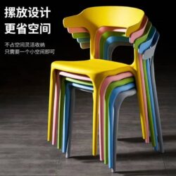 ESTY Designer SIMPLE & STRONG Dining Chair / kerusi meja makan / kerusi plastik - Image 6