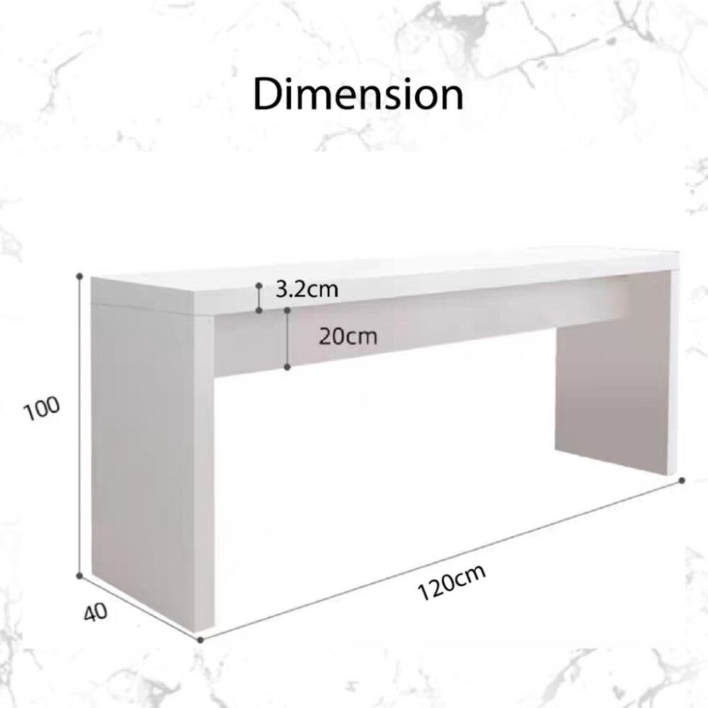 120cm x 40cm HAVOC/ Bar Table/ Kitchen Island / Dining Table/ Meja Makan/ 吧台/ Bar Stool - Image 8