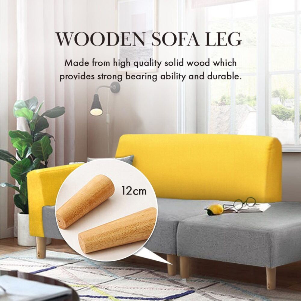 Hannah 2- Seater Velvet Sofa with stool FREE 2 Small Pillows - Affordable - Image 4