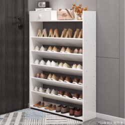Calix Wooden Shoe Rack / Shoe Cabinet /Rak Kasut / Kabinet Kasut - Image 2