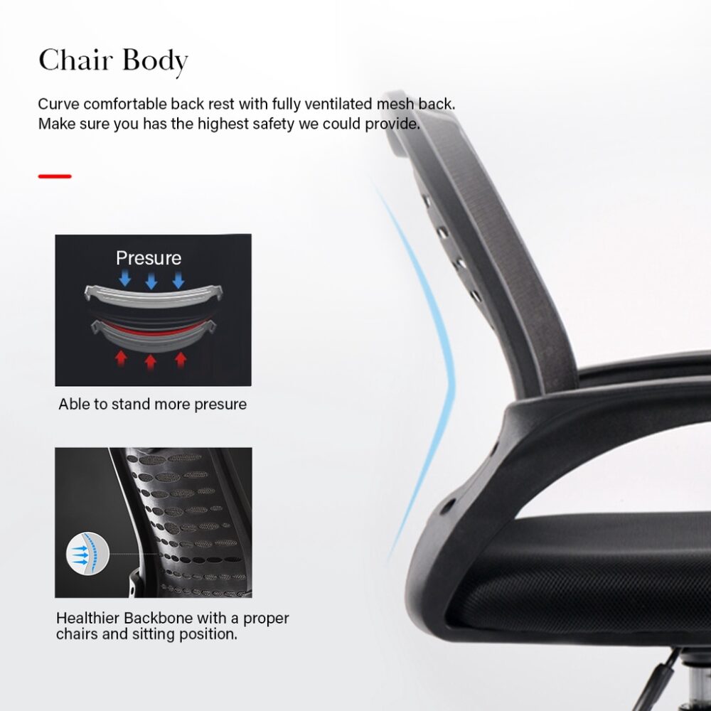 Deluxe Medium Office Chair - Image 2