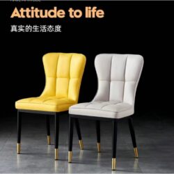 LILAE NORDIC STYLE DINING CHAIR - Image 2