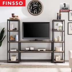 TV Cabinet with Shelf Rack - Image 7