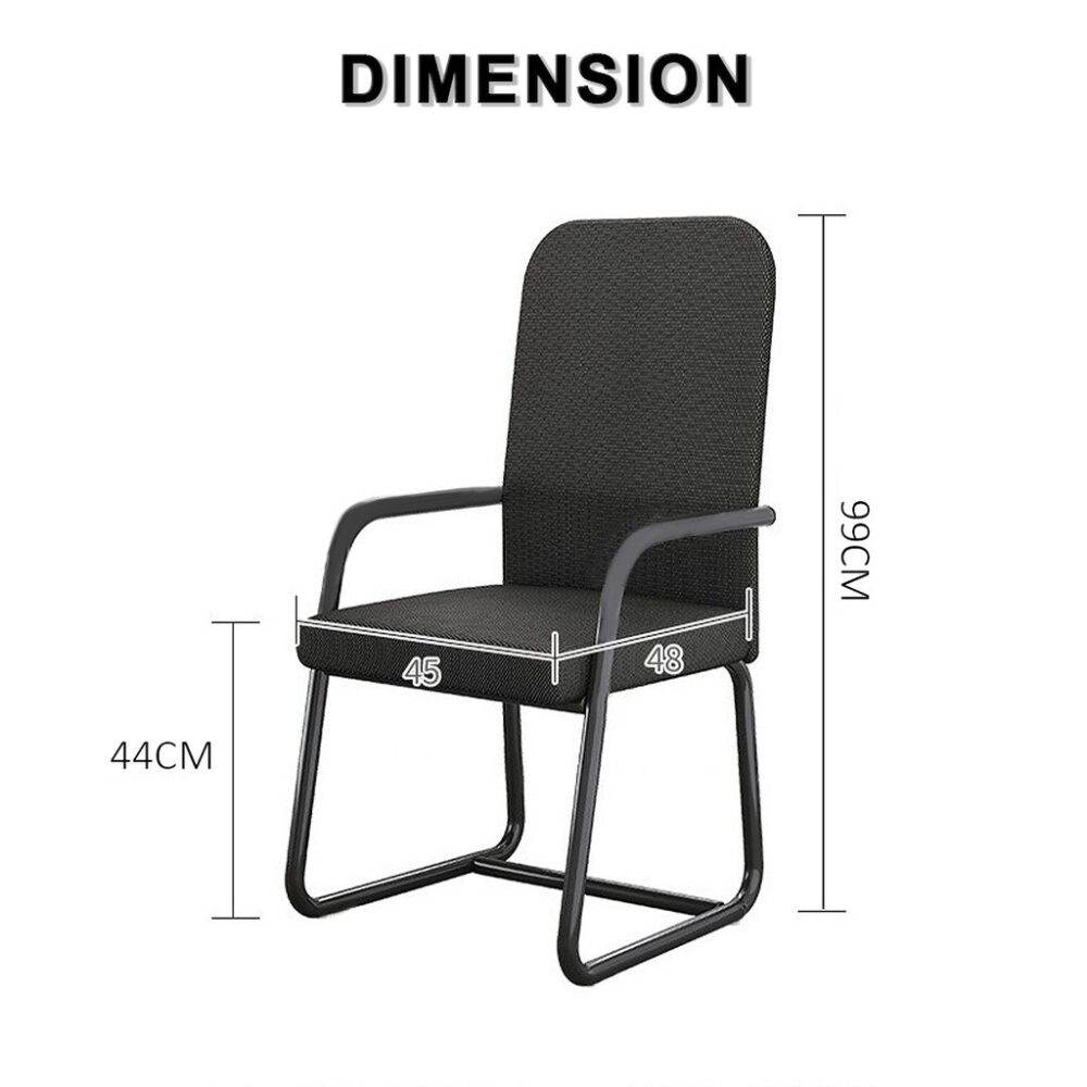 Dore 303 Office Chair Black Ergonomic Kerusi Pejabat/ study chair / office Chair / meja belajar - Image 6