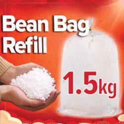 XL SIZE SOFA BEAN BAG (FULL SET) Comfy Velvet Fabric - Image 6