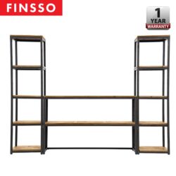 TV Cabinet with Shelf Rack - Image 2