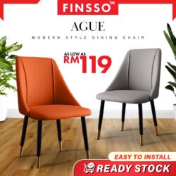 AGUE NORDIC STYLE DINING CHAIR