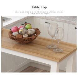 120cm or 160cm x 40cm Bar Table & 2 High Bar Stool / Long Table/ console table - Image 4