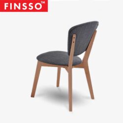 Ganda Rubber Solid Wood Dining Table Set With 4 Chairs/ meja makan/ 餐桌 - Image 8
