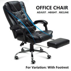 Black PU Leather High Back Executive Office Chair / Director Chair/ Gaming chair - Image 3