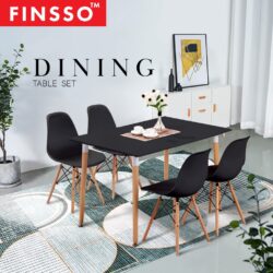 Creative Eames Simple Medium Sized Dining Table & Dining Chair - Image 2