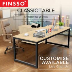160cm Simple Classic & Modern Designer Office computer table / meja study / study table / meja murah & quality - Image 2