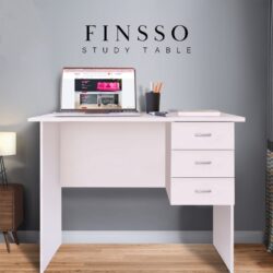 Writing Table 3.9ft (L120cm) Office desk Study Desk with 1 DRAWER - Image 3