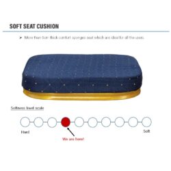 Classy Elegant Multi Usage Golden Plated Banquet Chair - Image 3