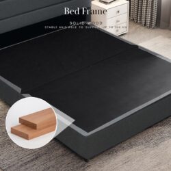 Swiss-Foundation Divan Queen Bed Frame Katil Queen / Queen Bed Frame / Luxury Bedframe (Queen & King) - Image 6