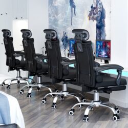 Remon 355 Ergonomic Designed High Backrest Swivel Mesh Office Chair /Gaming Chair /kerusi pejabat - Image 6