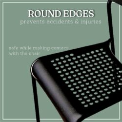 High Quality CHARLOTTE Plastic Chair + Steel Leg /dining chair/ kerusi meja makan - Image 4