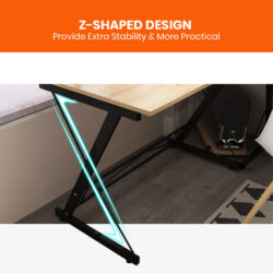 DAVENPORT Classic Workspace L Shape Table with Keyboard Tray - Image 9