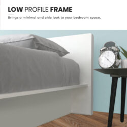 Extra Strong & Enhanced Version Vera Single Bed Frame / Wooden Platform Bed Katil / Katil Bujang / Katil Single - Image 6