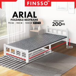 75/90/100/120 CM ARIAL bed frame WITH FREE papan atas / katil single boleh berlipat Stong & Stable - Image 4