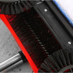 3 In 1 Hand Push Sweeper Mop With Dustpan Household Rotating Broom Spin Mop Penyapu Tolak - Image 4