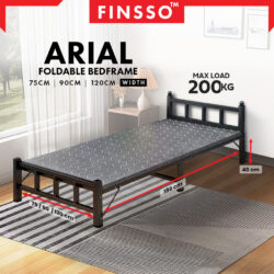 75/90/100/120 CM ARIAL bed frame WITH FREE papan atas / katil single boleh berlipat Stong & Stable - Image 3