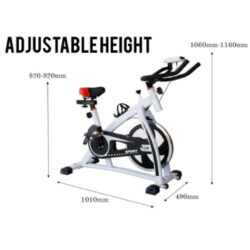 Pro Bike Home Exercise / Home Gym Training Fitness Spinning Exercise Bike Bicycle - Image 8