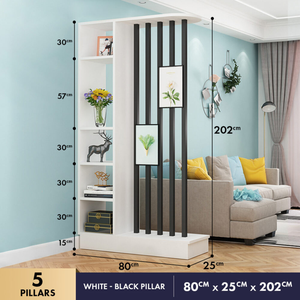 (PRE_ORDER) FREE INSTALLATION Entrance multi-layer storage rack living room partition /Divider - Image 6
