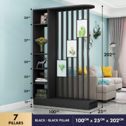(PRE_ORDER) FREE INSTALLATION Entrance multi-layer storage rack living room partition /Divider - Image 7