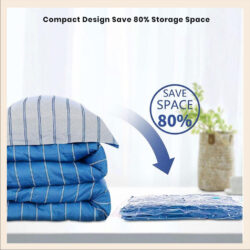 Vacuum Compressed Storage Bag Resealable Organizer - Image 6